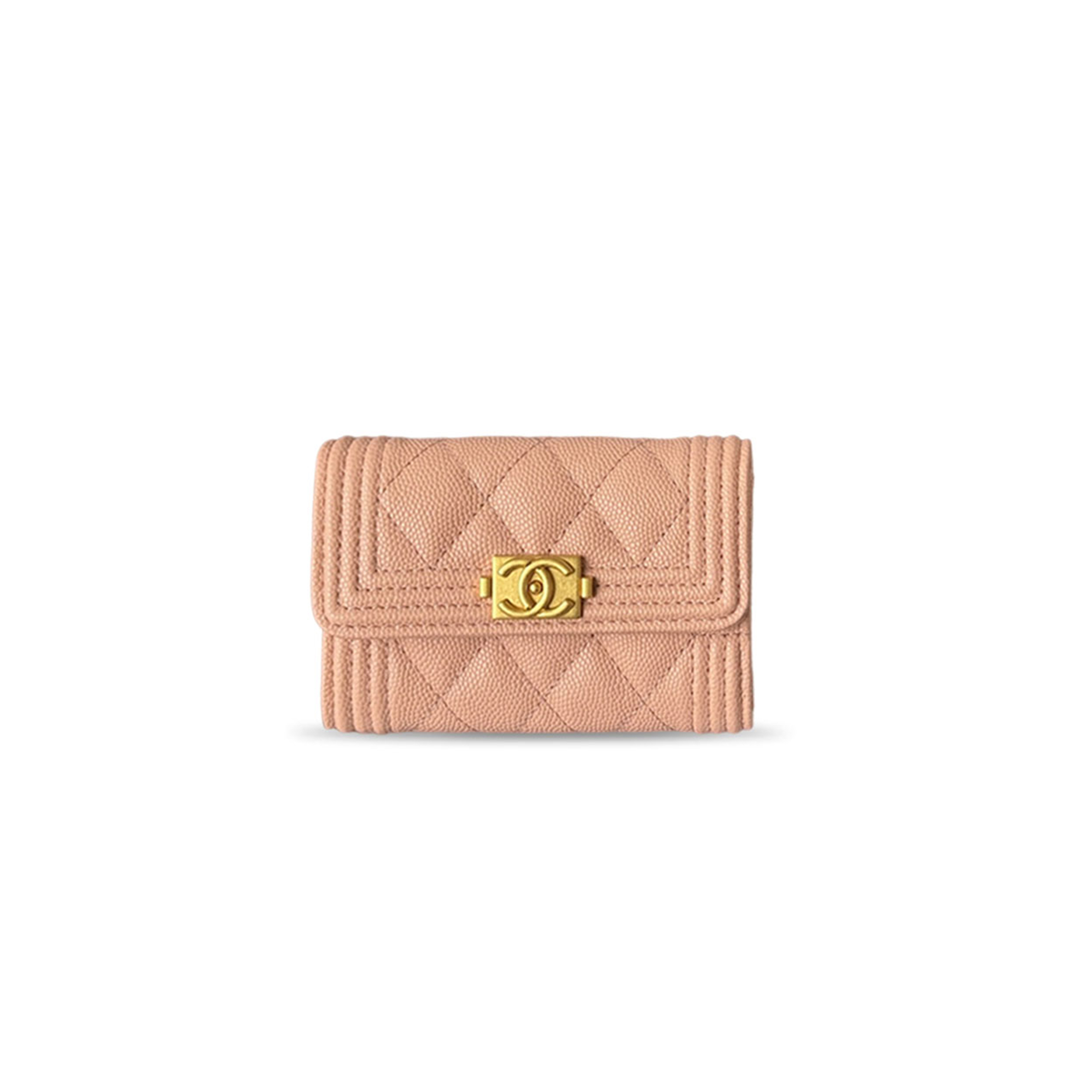 CHANEL BOY FLAP CARD HOLDER A80603 (11*8.5*3cm)